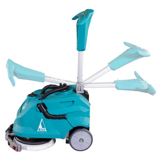 Electric Walk Behind Auto Floor Scrubber, 18 Cleaning Path